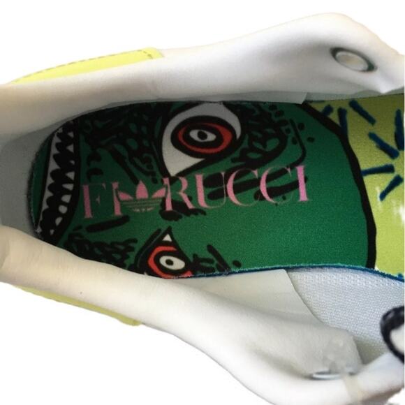 ADIDAS Fiorucci x Stan Smith 'What Is Love?' Pop Special Edition Sneakers US 7.5 - Picture 5 of 9